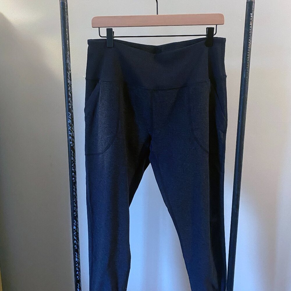 Zella Restore Soft Pocket Leggings, Charcoal Gray, XL